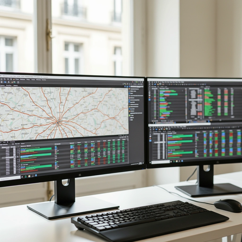 Analyse de flux logistiques numériques